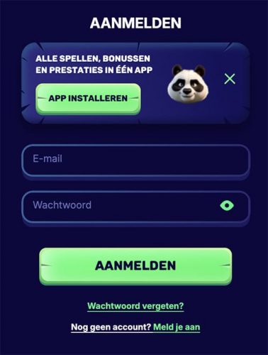 Inloggen SpinPanda Casino